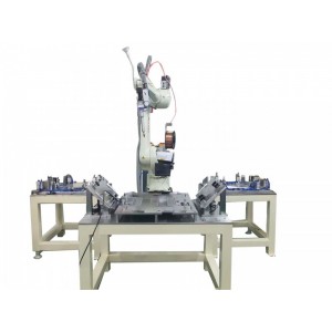 zxl电脑机箱通讯箱六轴机器人激光焊接机